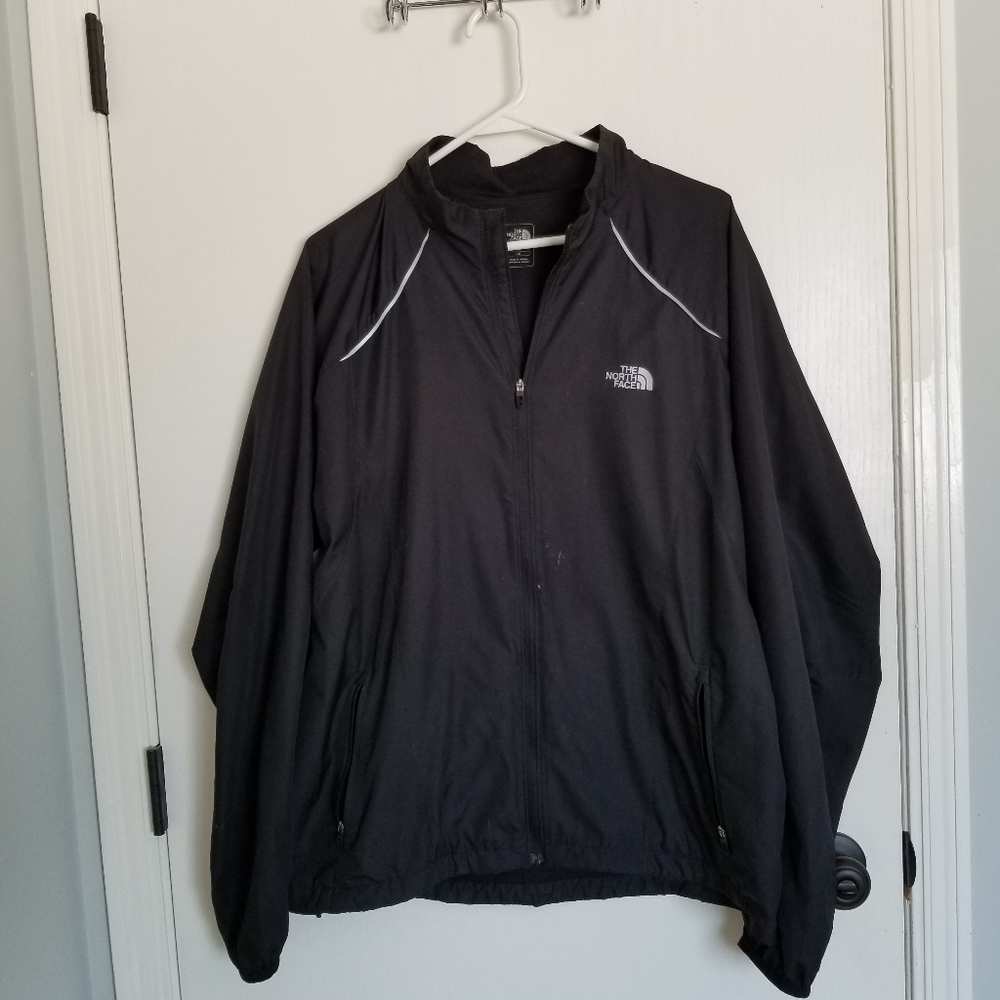 Mens North Face light weight full zip jacket